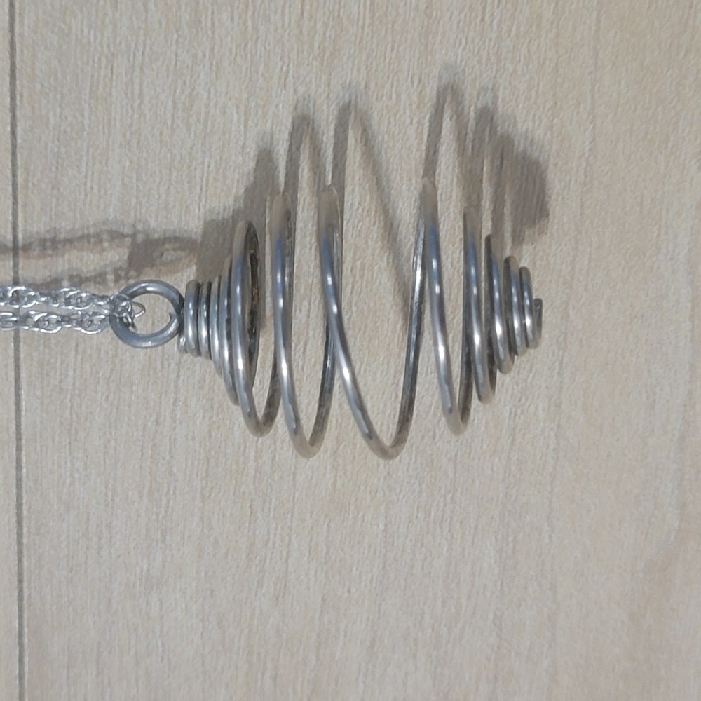 Necklace Charm | Gem Orb Holder | Coil